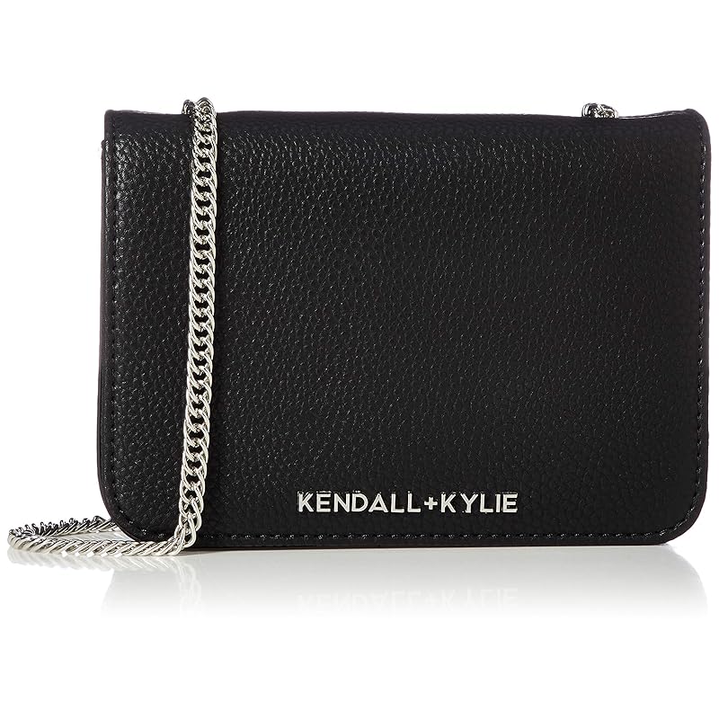 即納：[ケンダルアンドカイリー] MIA ボディーバグ ショルダーバッグ ポーチ カバン ハンド チェーン パーティー トラベル バック Black/26