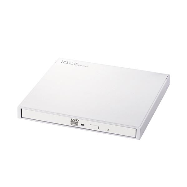 ロジテックType-A／C対応 編集ソフト付きUSB3.2（Gen1）ポータブルDVD ホワイト LDR-PWA8U3CVWH1台