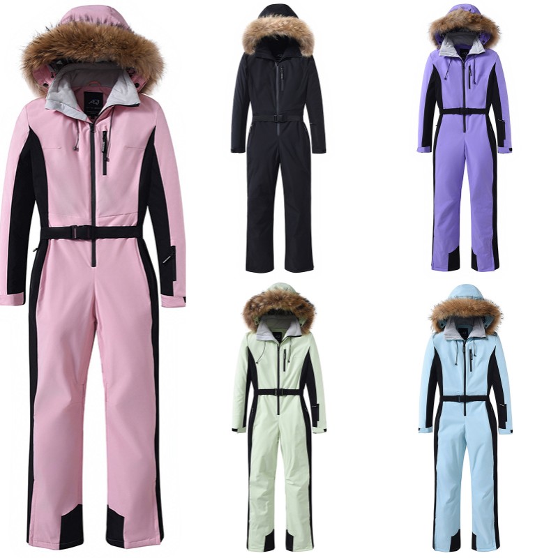 スノーボードウェア スキーウェア オールインワン 連体服 ペアスノーウェア カップル お揃いウェア男女兼用 メンズ レディース