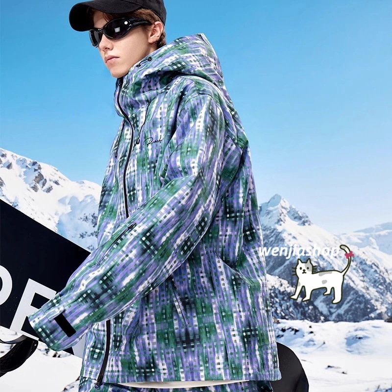 （1～3日で出荷）スノーボードウェア 2024 2025 上下セット メンズ レディース アウター ジャケット パンツ ズボン ウィンターセットアップ 韓国風 3L 防水防寒着 スノーウェア スキーウ 26,255円