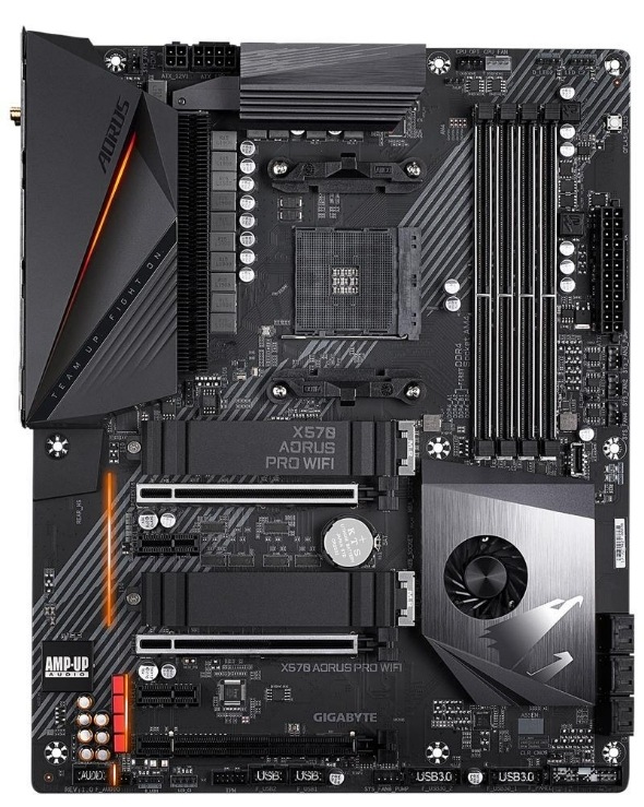 GIGABYTE X570 AORUS PRO WIFI AMD Ryzen 3000 PCIe 4.0 SATA 6Gb/s USB 3.2 AMD X570 ATX Motherboard