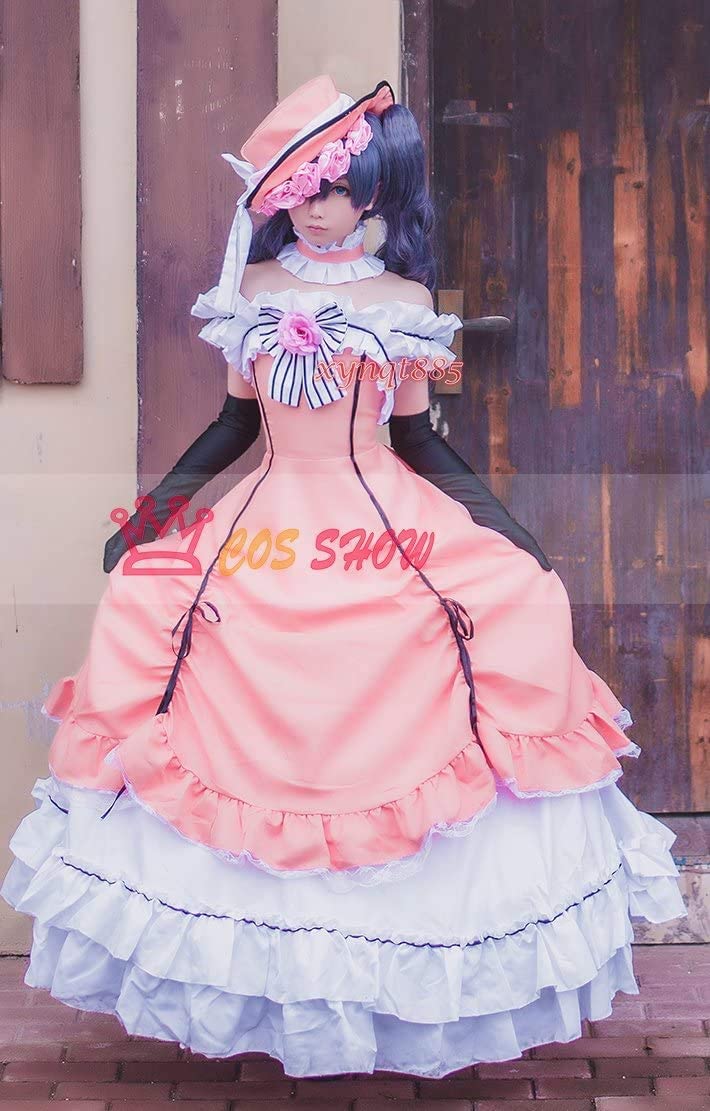 黒執事 駒鳥シエル コスプレ衣装 コスチューム ウィッグ付 コスプレ衣装 変装 仮装