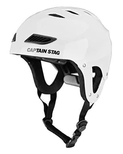 CAPTAIN STAG キャプテンスタッグ スポーツヘルメットEX キッズホワイトキャンプ トレッキング プロテクター用品 US3219 US3219
