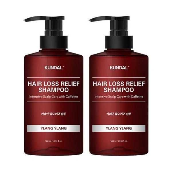 カフェイン/脱毛防止シャンプー/500ml/x2/Ylang-Ylang
