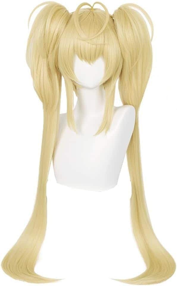 コスプレウィッグ詠歌唄しゅごキャラ！耐熱文化祭小物ハロウイーンウィッグかつらネット付きコスチューム