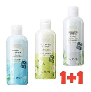 [1+1] ヒーリングティーガーデンクレンジングウォーター 300ml*2個 (Green Tea/Tea tree/White Tea)