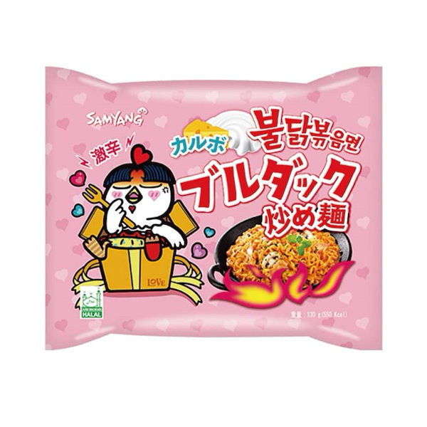 [Qoo10] ブルダック炒め麺 三養 カルボ プルダックポックンミョン