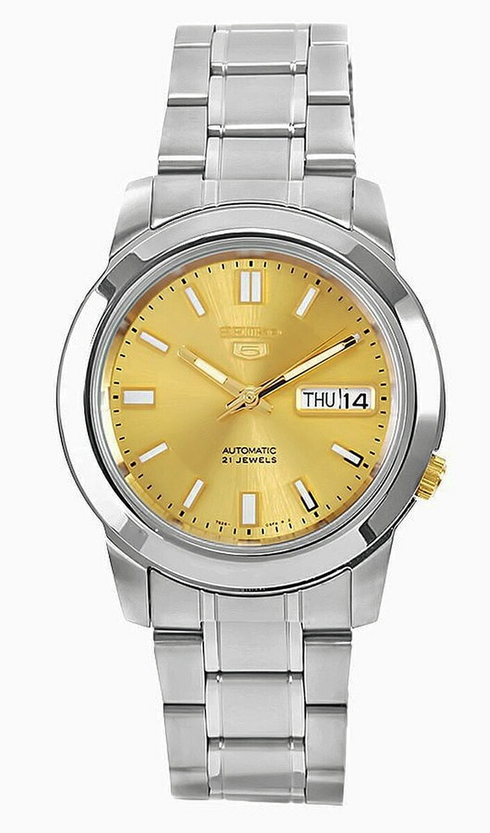 [10年保証] [セイコーインポート] SEIKO 5 SNKK13K1 　セイコー ファイブ メタルベルト 自動巻き