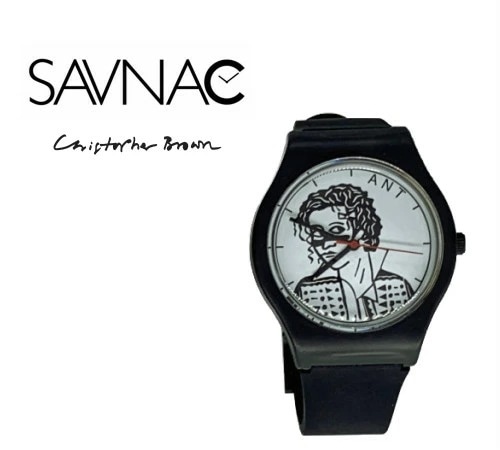 [SAVNAC] サブナック 腕時計 CHRISTOPHER BROWN クリストファーブラウン WATCH ANT01 アダム アント ウォッチ 時計 デザイン ブラック