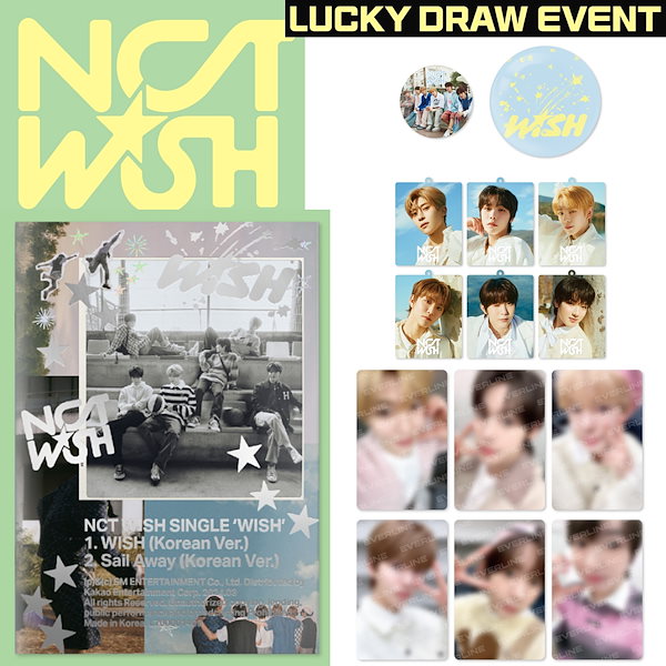 NCT WISH リク KnPOPS せつな ラキドロ トレカ NCT WISH リク KnPOPS せつな ラキドロ トレカ