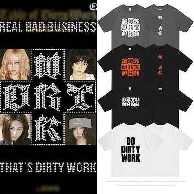 I　aespa dirtywork tシャツ New Retro Aespa Dirty Work T-Shirt, 2025 Aespa Live Tour
