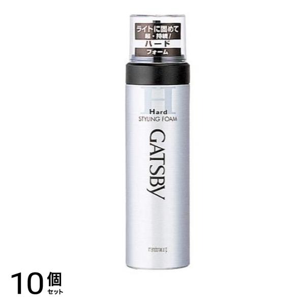 ギャツビー(GATSBY) スタイリングフォーム ハード 185g 10個セット