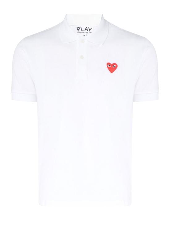 COMME DES GARCONS Men Polo Shirts P1T006 WHITE