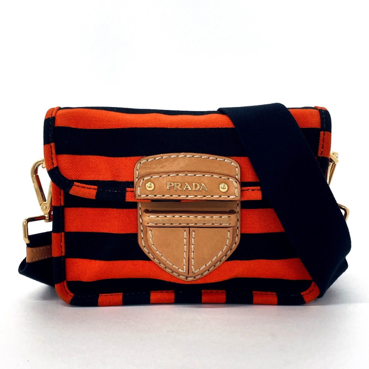 BT0785 ショルダーバッグ ブラック キャンバス レディース