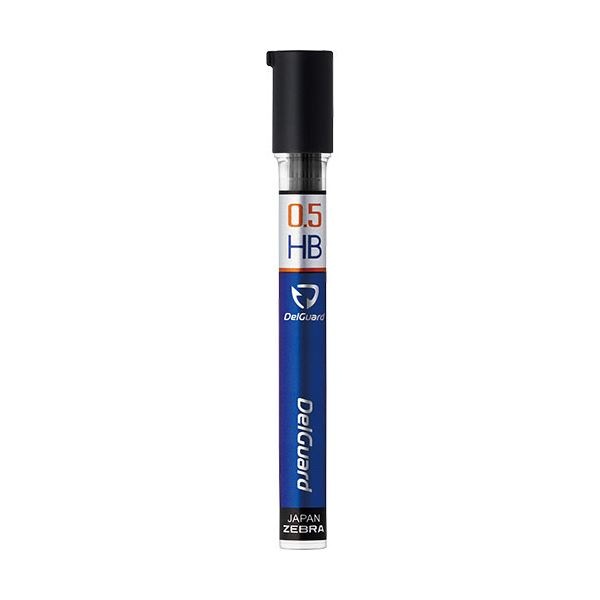 (まとめ) ゼブラ デルガード替芯N 0.5mmHB P-LD10-HB 1個（40本） (×50セット)