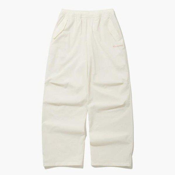 パンツ TQT QQ122OPT28-CRM ウーマン ストレッチ ウーブン ワイド ストレート パンツ / CREAM