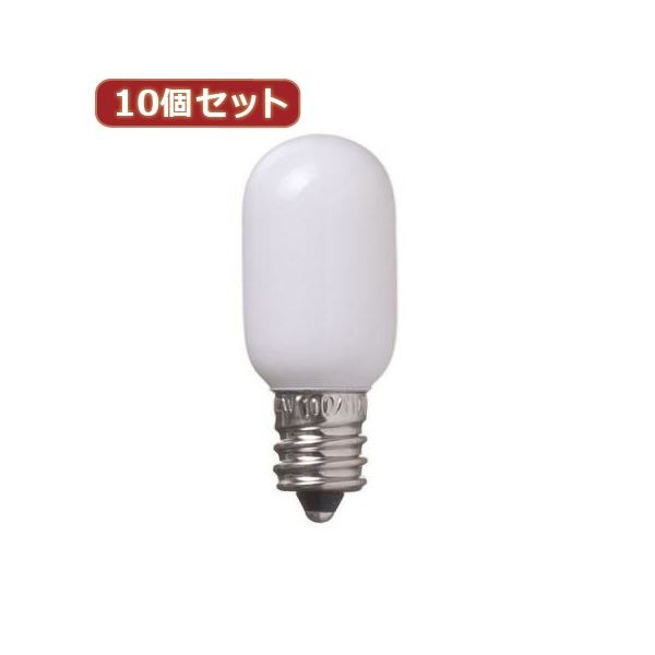 （まとめ）YAZAWA 10個セット ナツメ球15Wクリア T201215CX10(×2セット)