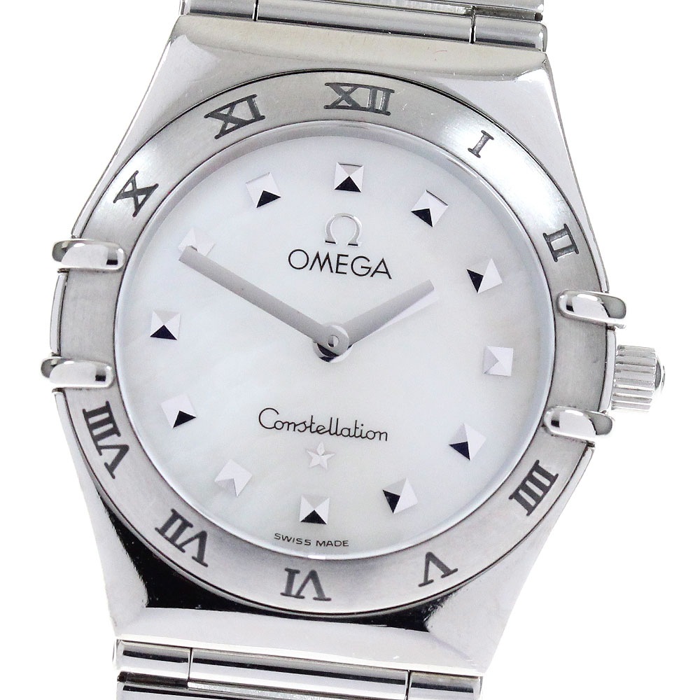オメガ OMEGA 1571.71 コンステレーション クォーツ レディース 保証書付き_793482【中古】