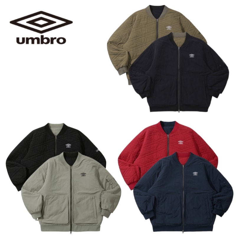 Reversible Quilting Padded Bomber Jacket ユニセックス ジャンパー[UP421CPJN1]