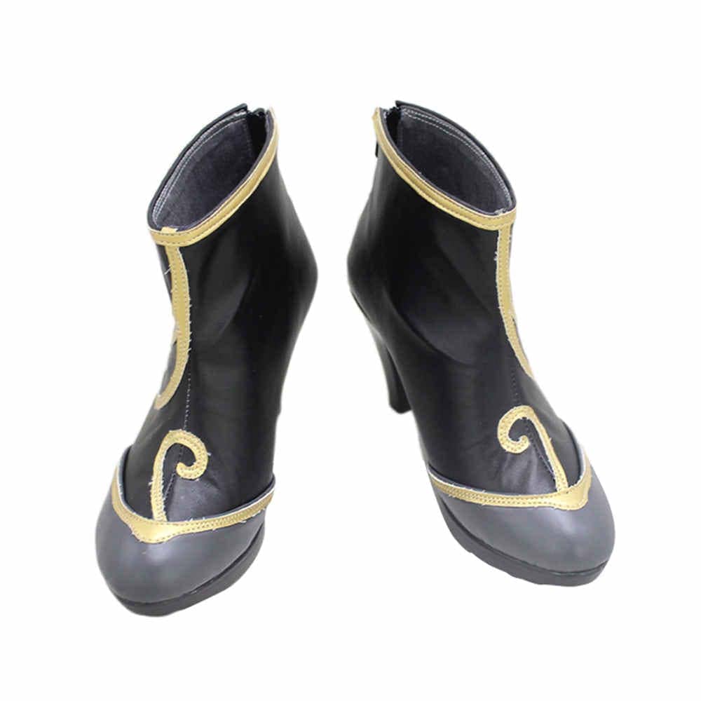 バーチャルYouTuber　VTuber　にじさんじEN　ぽむれいんぱふ(Pomu Rainpuff)　通常　コスプレ靴/ブーツ