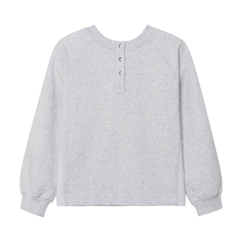 Nau W リバーシブル スウェット パーカー Oatmeal 496606