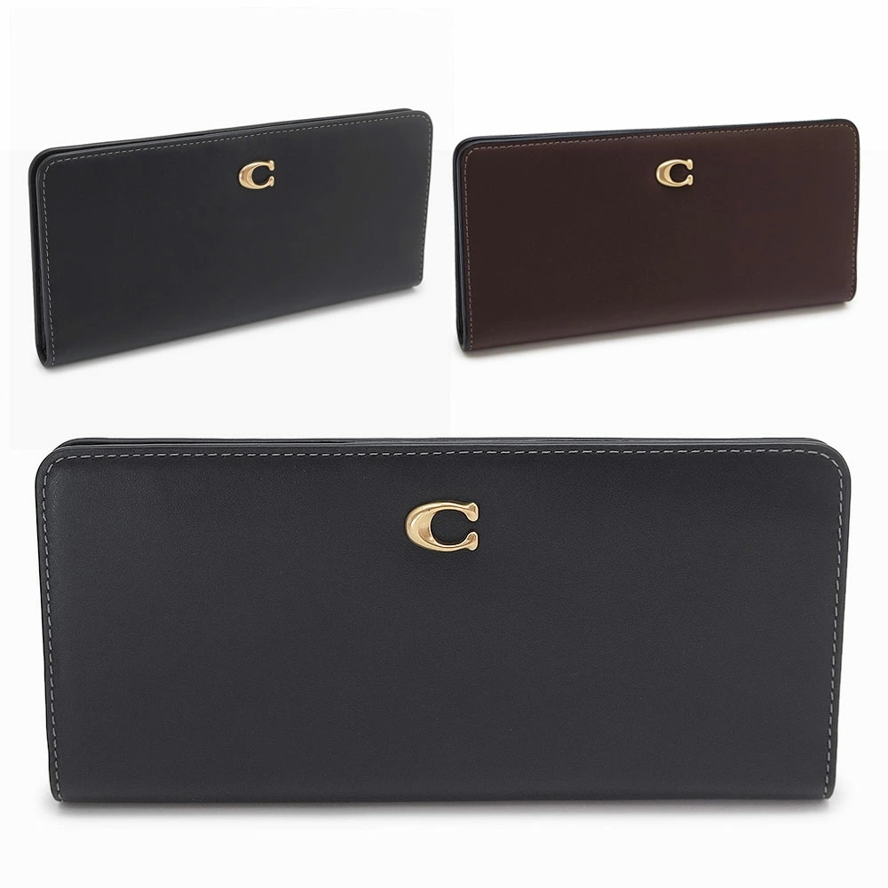 長財布 レディース エッセンシャル スキニー ウォレット スリムウォレット 二つ折り長財布 レザー CZ096 2025年秋冬新作