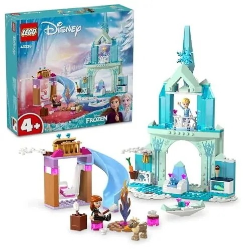 ディズニープリンセス エルサの氷のおしろ おもちゃ 玩具 プレゼント ブロック 男の子 女の子 子供 4歳 5歳 6歳 エルサ アナ アナ雪 アナと雪の女王 お城 ごっこ遊び 432