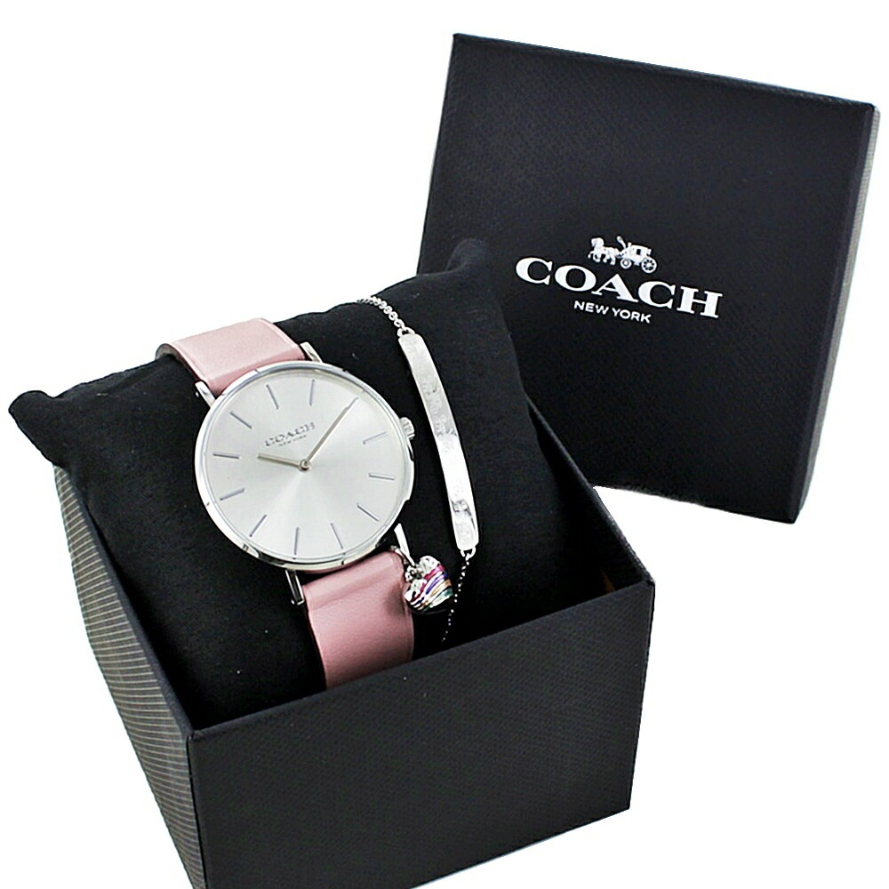 コーチ ギフトセット 腕時計 手表 レディース 革ベルト チェーンブレスレット 女性 かわいい おしゃれ ブランド お返し ギフト お礼 感謝 プレゼント 退職祝い 記念日 彼女 女性 誕生日 女友達