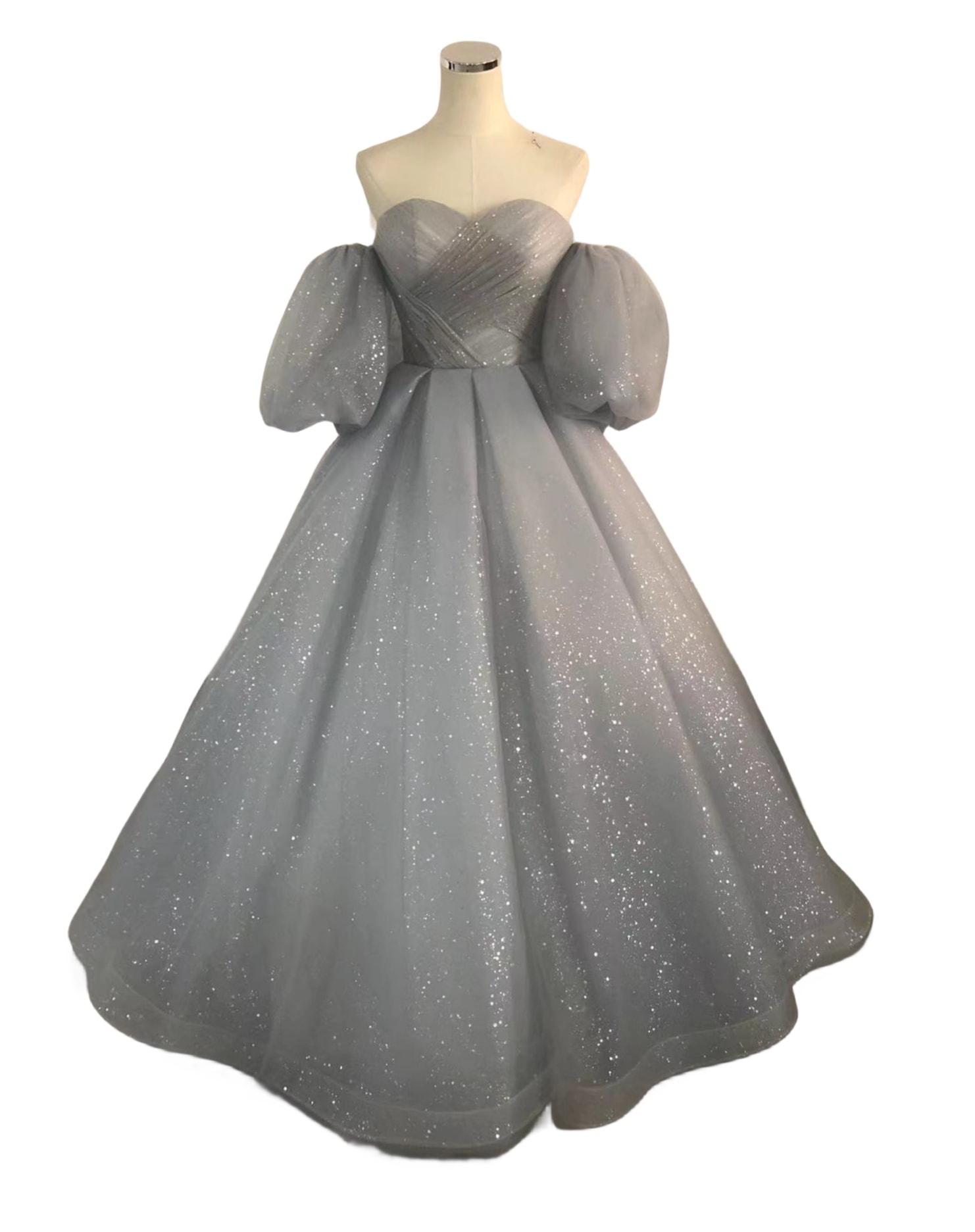 おしゃれ上級者に人気！ カラードレス ソフィア ソフトチュール ふわふわ袖 前撮り 結婚式