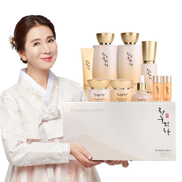 皇后 基礎化粧品 7点セット 機能性 中年女性化粧品 クリーム化粧水ローション