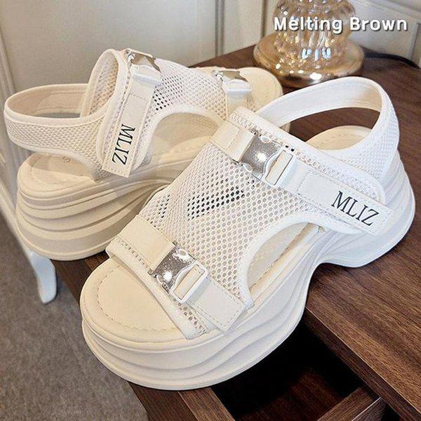 女性用夏サンダル 厚底サンダル J44 5,150円