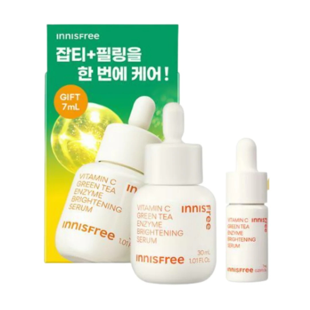 ビタC グリーンティー エンザイム 雑貨 トーニングセラム 企画セット 30ml