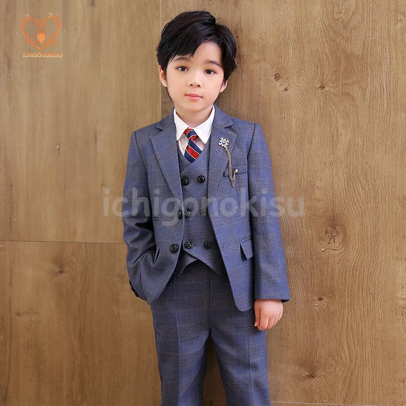 卒業式 スーツ 卒服 男の子 90-170 160 大きいサイズ 小学生 子供服 スーツ5点セット フォーマル 子供 フォーマルスーツ 発表会 結婚式 お受験 冠婚葬祭 法事