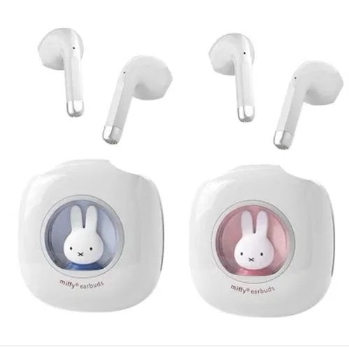 ワイヤレスイヤホン ミッフィー Bluetooth 【3日出荷！】ミッフィーBluetoothワイヤレスイヤホン 全機能ノイズキャンセリング 5.3全 安心の品質保証