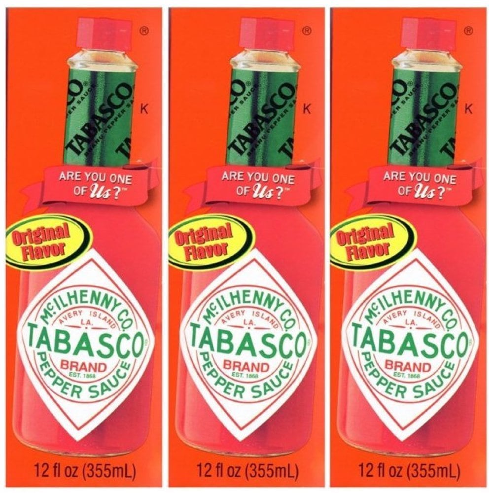 TABASCO(タバスコ) Tabasco タバスコ ペッパーソース 355ml×3本セット