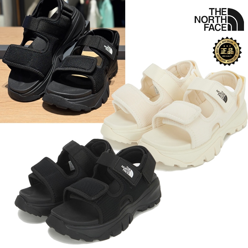 NS82S04 W VELCRO SANDAL 26SS 韓国 レディース 軽量 厚底 メッシュ ベルクロ スポーツ 夏 水遊び レジャー 旅行 普段履き コーデ提案 ショートパンツ ワンピース