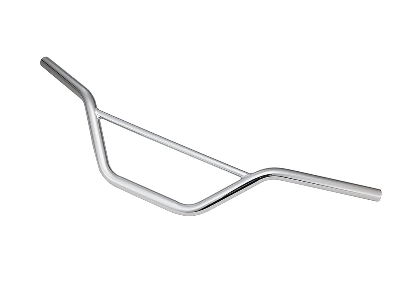 キジマ (kijima) バイク バイクパーツ ハンドルバーφ22.2 トラッカー バー付き スチール製メッキ仕上げ L650 汎用 204-3395