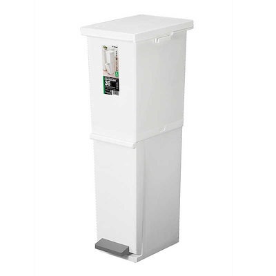 他サイト： 新輝合成　ゴミ箱 分別スリムペダル 36L ネオカラー　2090の商品画像