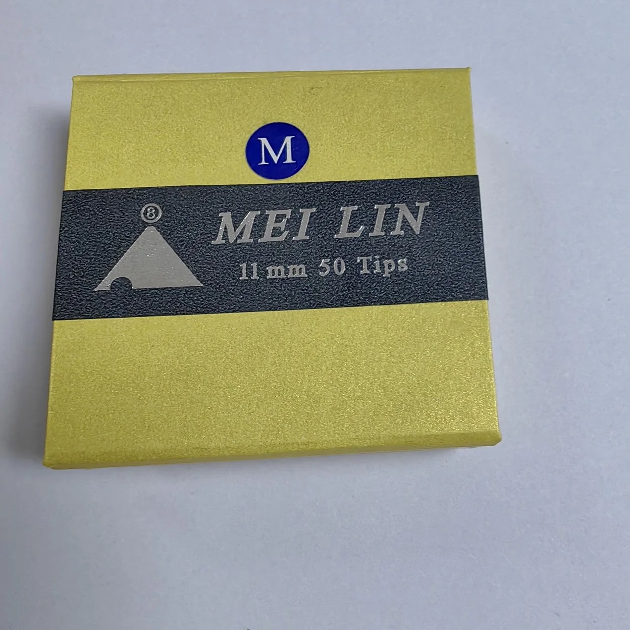 Meilin-snookerビリヤードチップ多層11mm50個