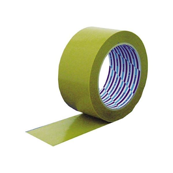 （まとめ）ダイヤテックス パイオラン 梱包用テープ 50mmx25m ベージュ[x20]