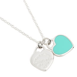 ティファニー TIFFANY & Co. ネックレス ティファニー ネックレス シルバー TIFFANY&Co. 27125107 リターントゥティファニー ダブルハート ペンダント 532P19Ap