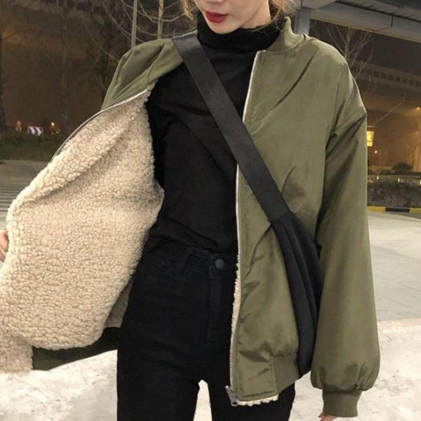 ファッション/女性/冬/リバーシブル/ジャンパー/ジャケット/デイリー 7,997円