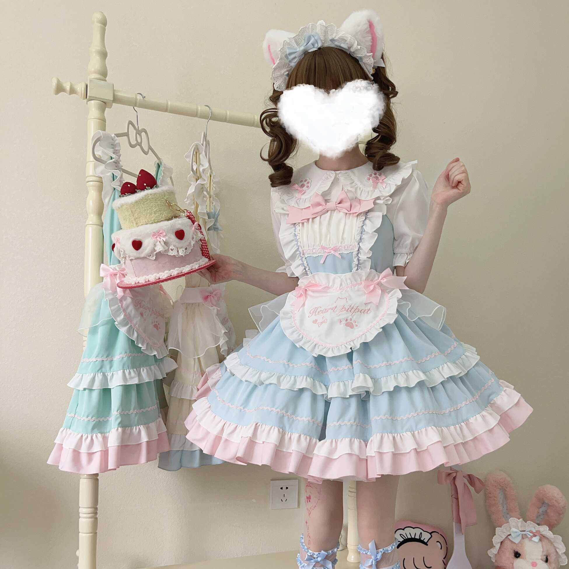 ~ シュガーガールロリータドレス Jsk サスペンダー ドレス