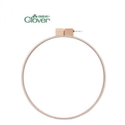 クロバー キルティングフープ 大(38cm) 57-560