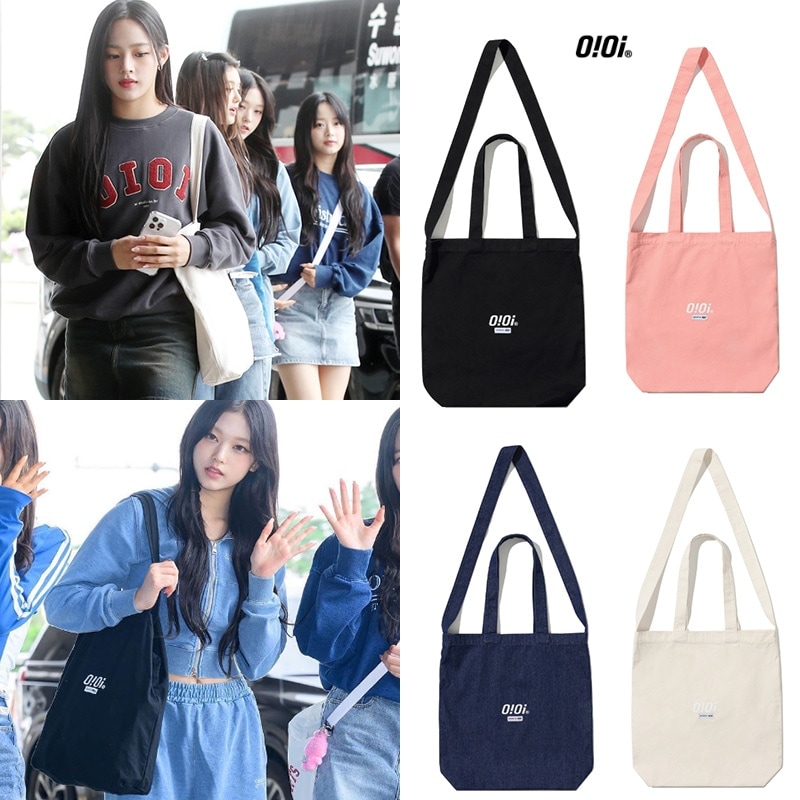 [NewJeans ミンジ & ヘリン着用] COMFORT ECO BAG コットンバッグ 38x37cm