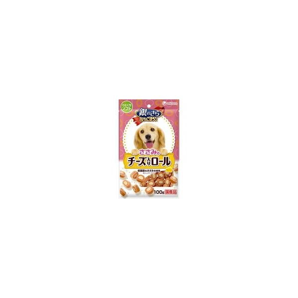 【1ケース】【お取り寄せ対象品】銀のさら きょうのごほうび ささみのチーズ入りロール 100g *36個