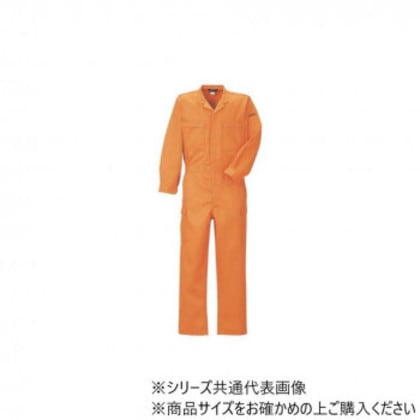 クレヒフク ツナギ オレンジ L 7600