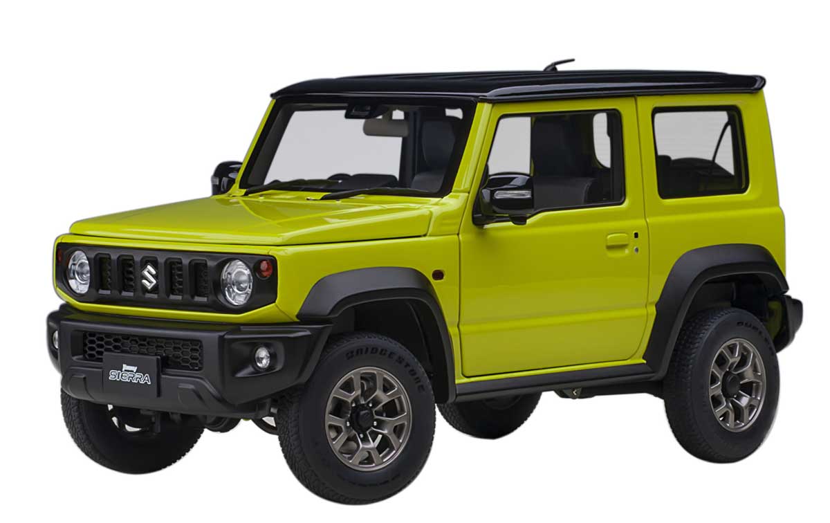 オートアート 1/18 スズキ ジムニー シエラ （JB74）（イエロー/ブラック・ルーフ）【78506】 ミニカー AUTO 78506 スズキジムニーシエラ JB74 イエロー/ブラック 17,078円