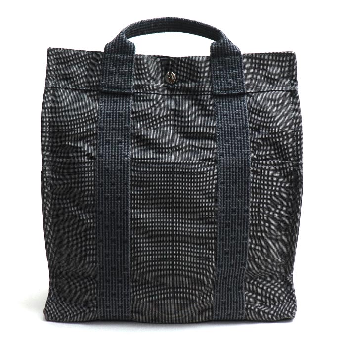 HERMES エルメス エールラインアドPM リュック・デイパック グレー レディース 中古