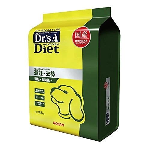 福袋特集 2022 ドクターズダイエット 犬用 3.8kg 避妊去勢